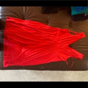 The Loft red dress!